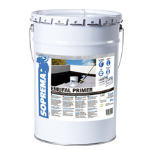 Soprema - Emufal Primer 24 Kg - EA 104231 - emulsión asfáltica de carácter aniónico